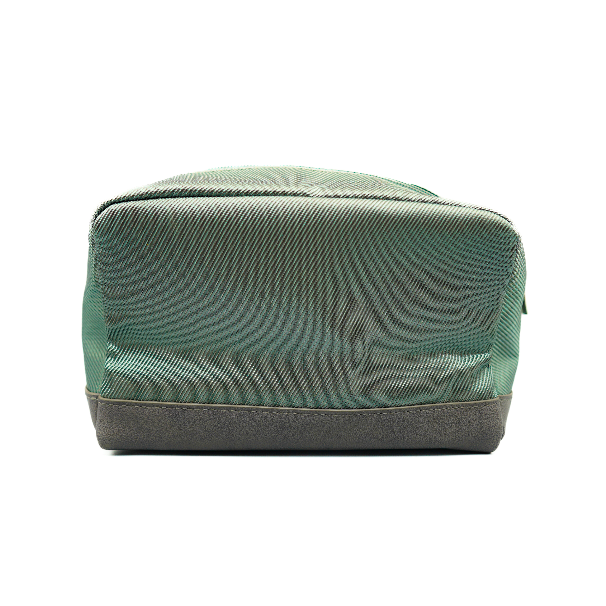 Bvlgari Parfums Herren Kulturtasche Olivgrün