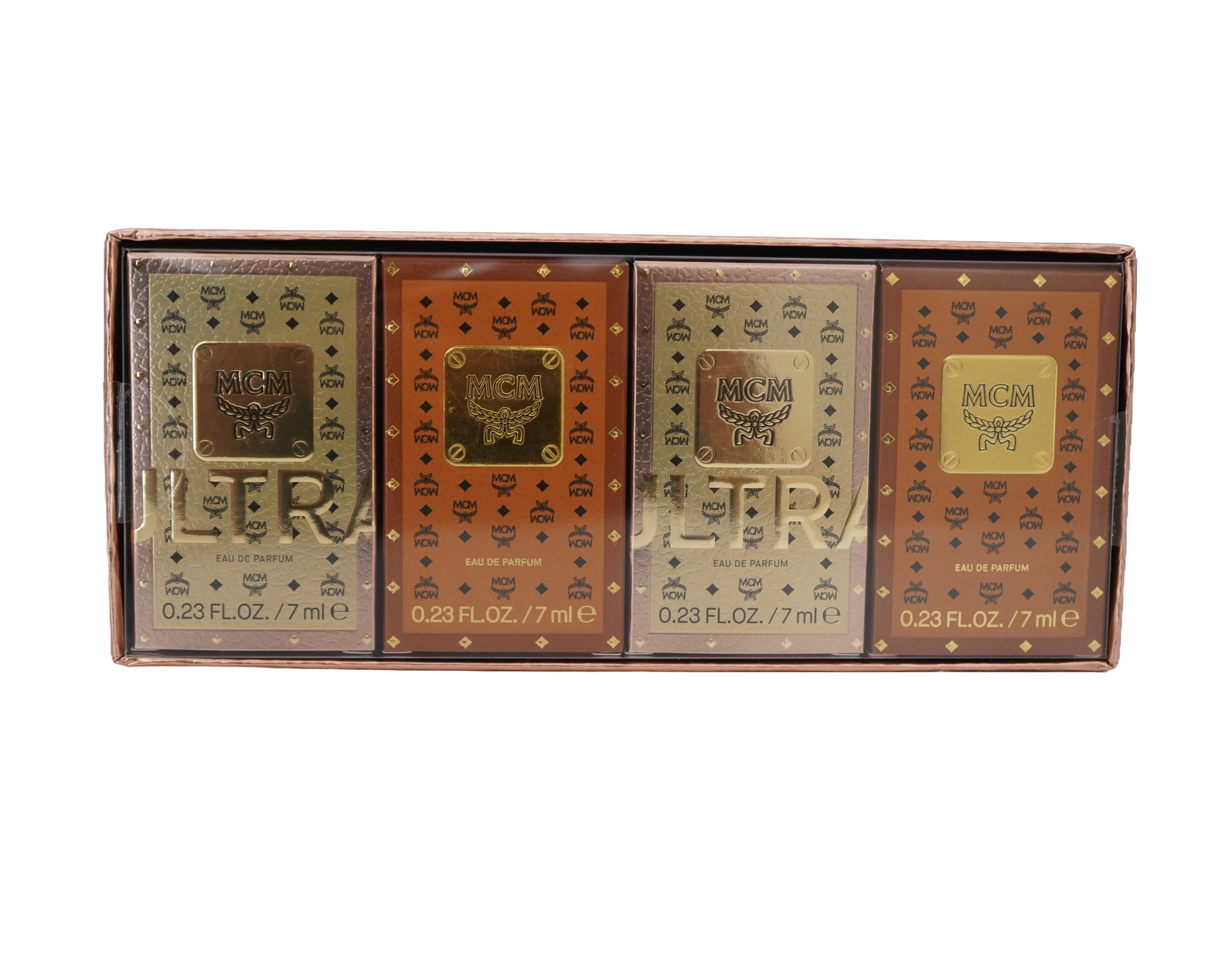 MCM Miniatures Collection – Eau de Parfum & Ultra Eau de Parfum, 4×7 ml