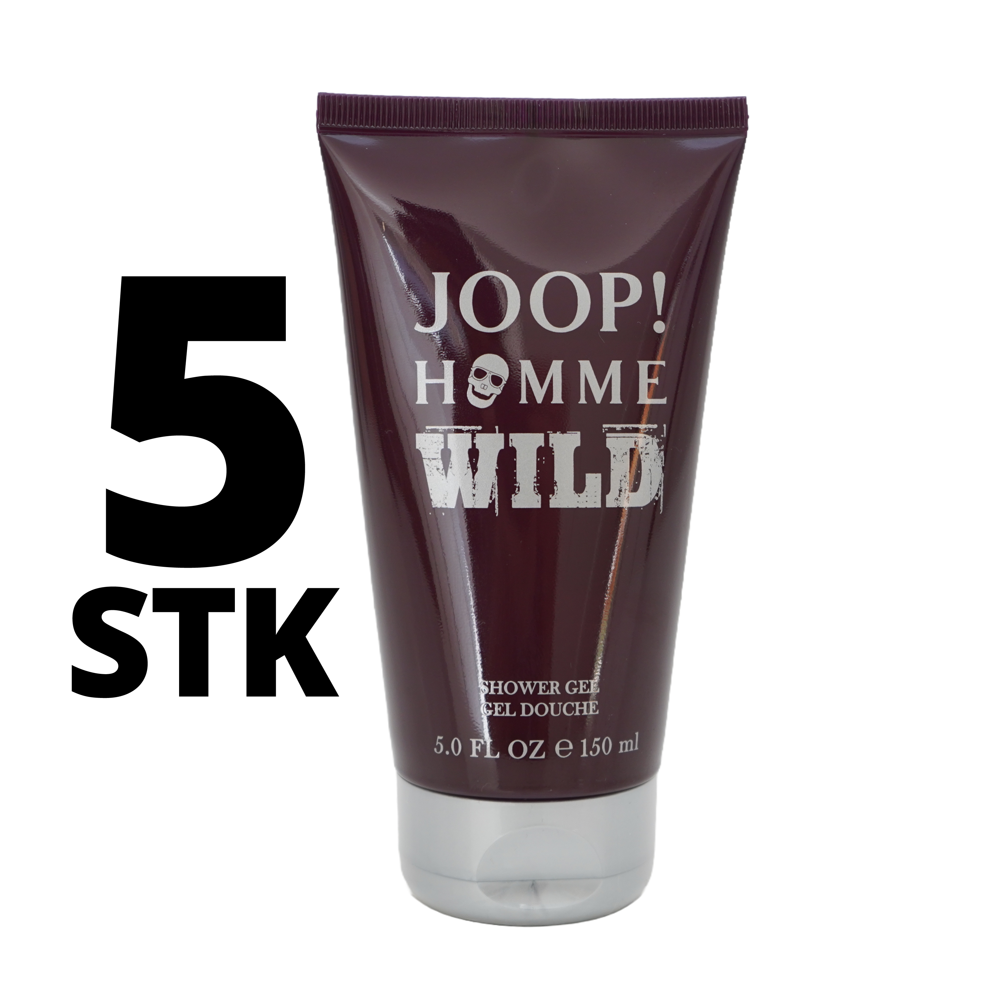 JOOP! Homme Wild Shower Gel –  5 STK x 150 ml