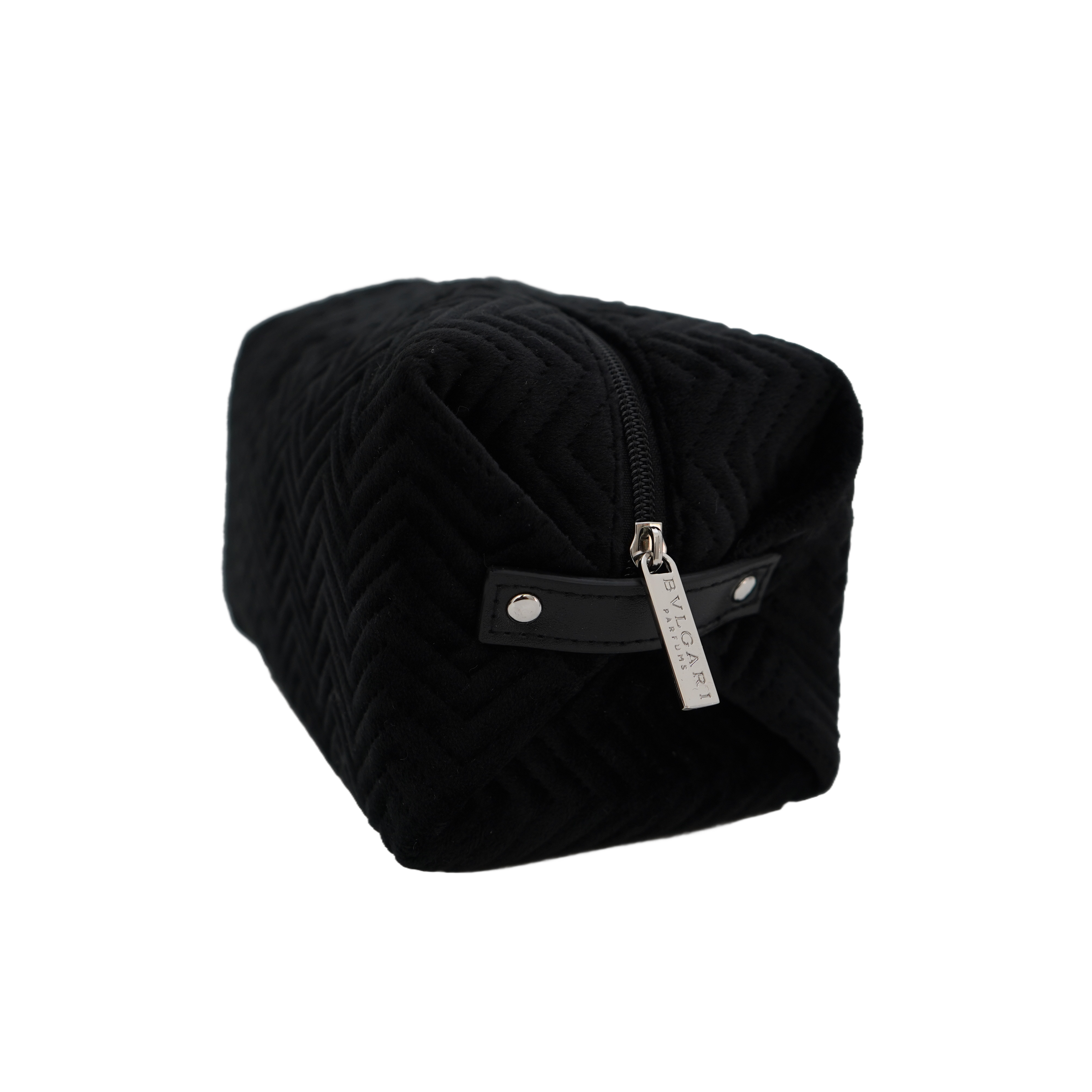 Bvlgari Parfums Kosmetiktasche Schwarz – Luxus Make-up