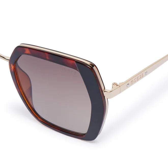 Guess Damen Sonnenbrille – Havana/Gold